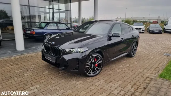 BMW X6 xDrive40i MHEV 2025 – 10 km, 381 CP, Mild Hybrid Benzină, Automat, 4x4 – Leasing Auto pe Firmă, Avans 50%, 5 Ani, Rată 1.074 EUR
