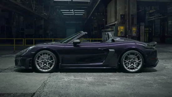 Porsche 718 Spyder RS 2025 – 0 km, 500 CP, Automat, Tracțiune Integrală – Leasing Auto pe Societate cu Avans 15-50%, Perioadă 5 Ani