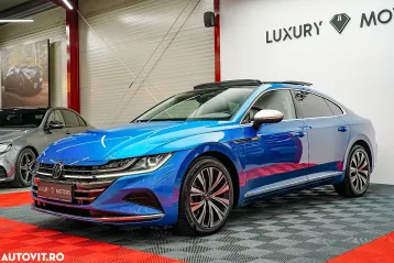 Volkswagen Arteon 2022 – 117.000 km, Benzină/Turbo, Automată – Leasing Financiar sau Operaţional pe Societate, Avans 15-50%, Perioadă 1-5 Ani
