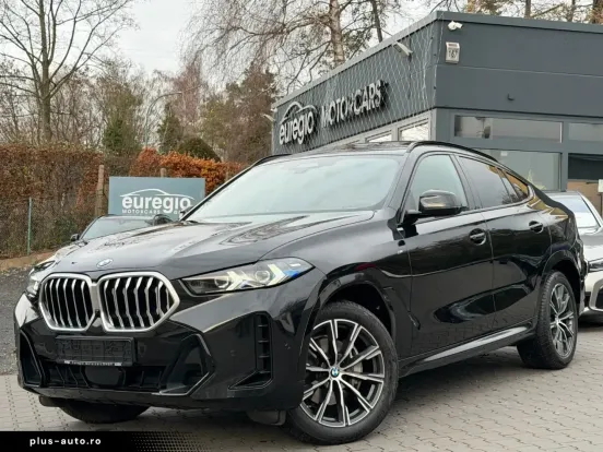 BMW X6 2025 – 23.200 km, xDrive, Automată, SUV Coupe Premium – Leasing Auto Persoană Juridică, Avans 50%, Perioadă Maximă 5 Ani