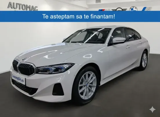 BMW 320d 2024 – 20.844 km, Diesel 190 CP, Automată – Leasing Financiar pe Societate, Avans 50%, Perioadă Maximă 5 Ani