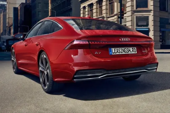 Audi A7: simfonia tehnologiei și a eleganței. Disponibil în leasing în 2026.