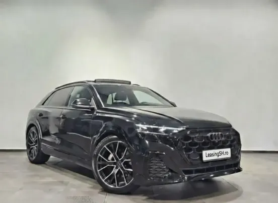 Audi Q8 2025 – 28.631 km, Diesel, Automată, Quattro – Leasing Financiar sau Leasing Operațional pe Societate, Avans Minim 15%, Perioadă Maximă 5 Ani