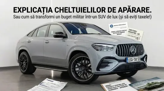 Strategia firmei tale merită un upgrade: cum să iei un Mercedes GLE 53 AMG în leasing fără să te caute Antifrauda