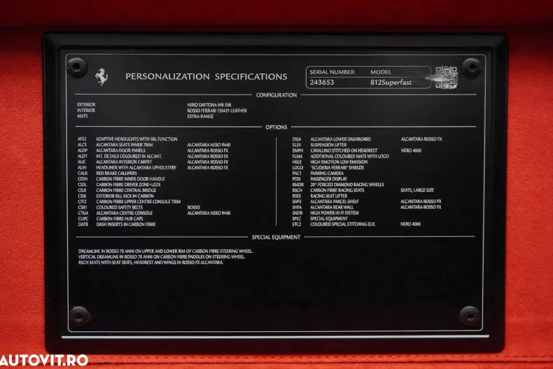 Ferrari 812 din 2019 cu 20.764 km - oferta FER103900 - foto 10