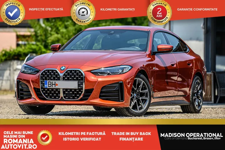BMW Seria 4 din 2021 cu 50.000 km - oferta BMW104028 - foto 1