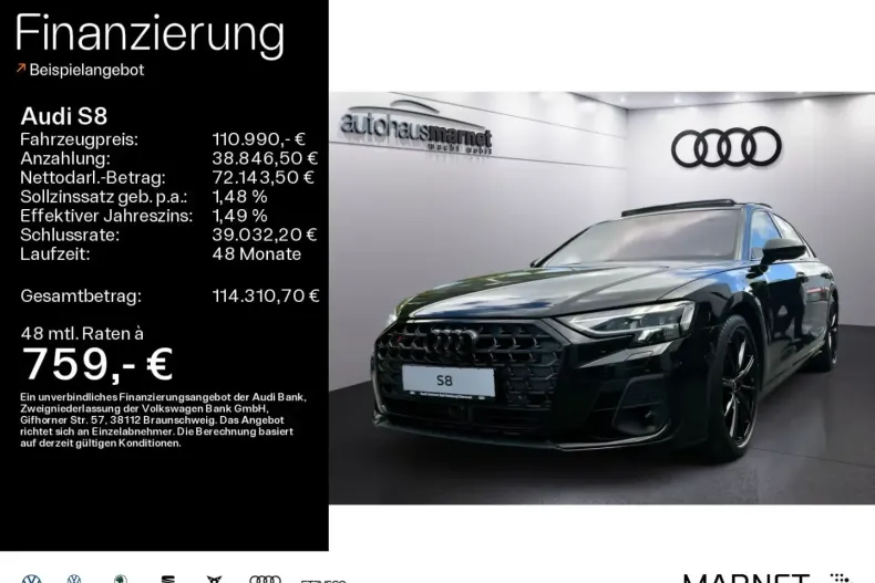 Audi S8 din 2024 cu 29.999 km - oferta AUD105636 - foto 1