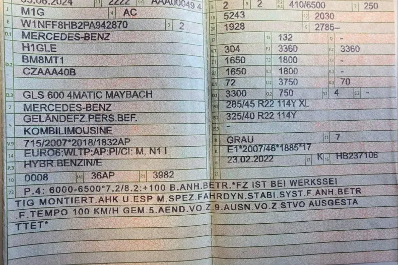 Mercedes-Benz GLS 600 din 2024 cu 11.000 km - oferta MER106251 - foto 27