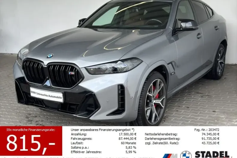 BMW X6 M60 din 2023 cu 46.259 km - oferta BMW106363 - foto 1