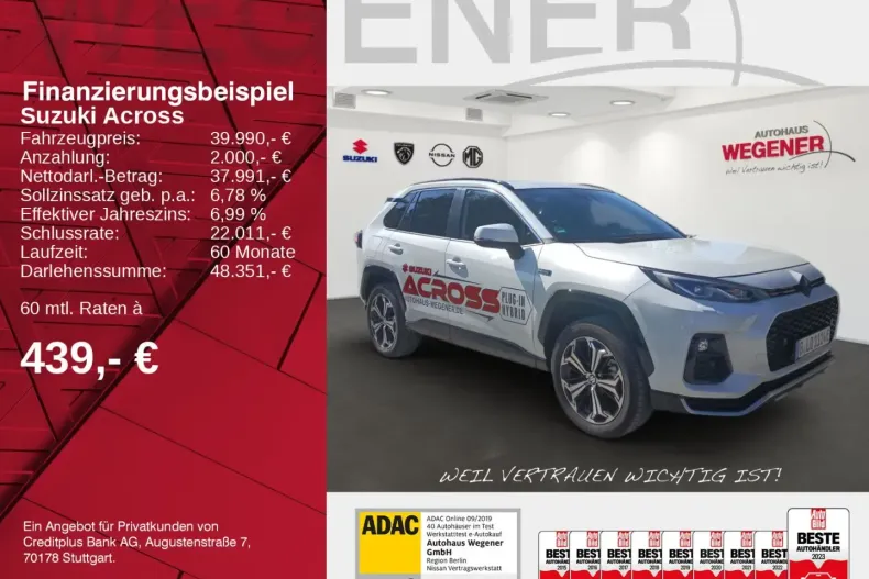 Suzuki Across din 2022 cu 12.412 km - oferta SUZ108968 - foto 2