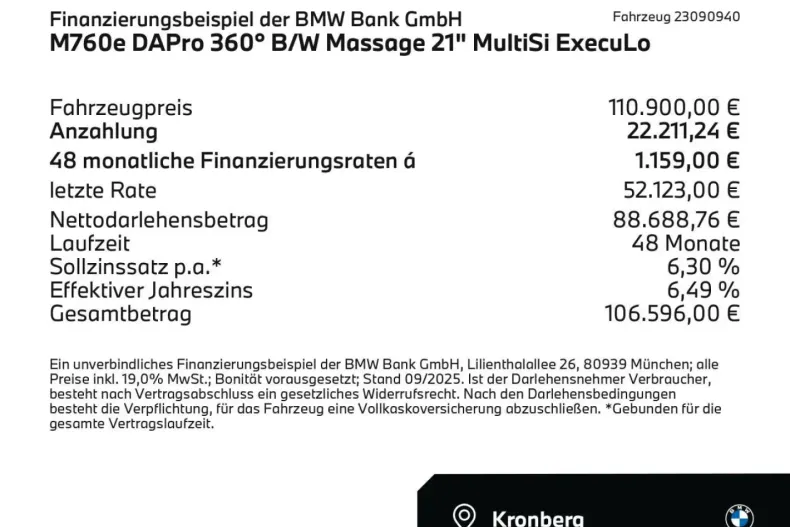 BMW M760 din 2024 cu 55.366 km - oferta BMW111083 - foto 2