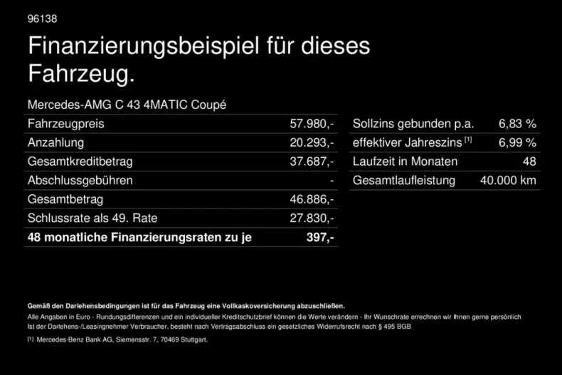 Mercedes-Benz C 43 AMG din 2023 cu 30.303 km - oferta MER111618 - foto 2