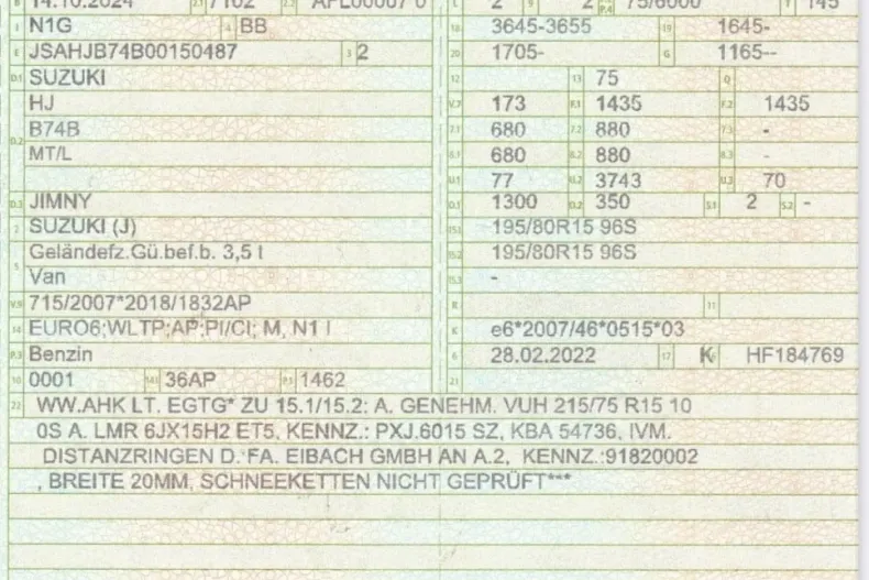 Suzuki Jimny din 2024 cu 9.442 km - oferta SUZ111901 - foto 11