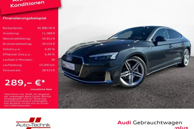 Audi A5 din 2024 cu 26.460 km - oferta AUD114149 - foto 1
