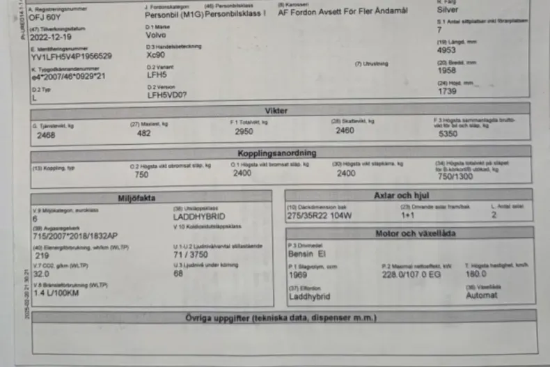 Volvo XC90 din 2023 cu 38.800 km - oferta VOL114762 - foto 39