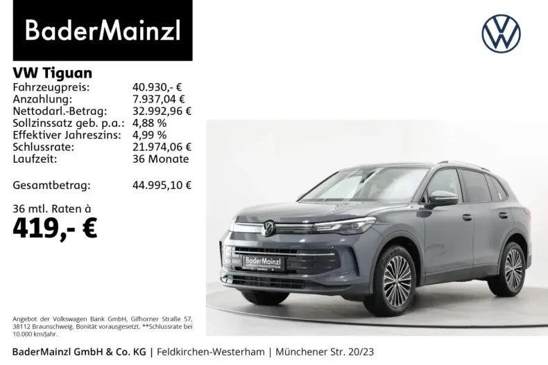 Volkswagen Tiguan din 2024 cu 37.372 km - oferta VOL116364 - foto 1