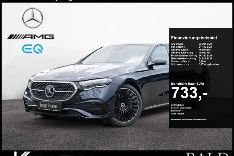 Mercedes-Benz E 450 din 2023 cu 23.670 km - oferta MER116509 - foto 1