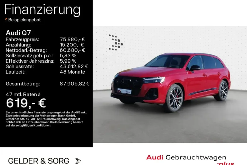 Audi Q7 din 2024 cu 29.090 km - oferta AUD116517 - foto 1