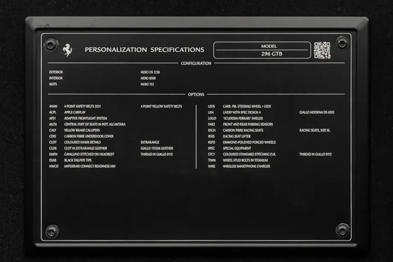 Ferrari 296 GTB din 2023 cu 6.600 km - oferta FER116688 - foto 27