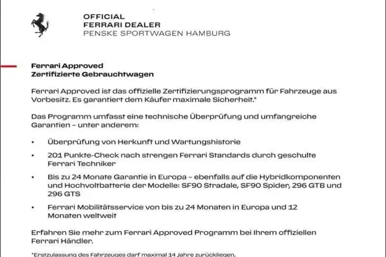 Ferrari 812 din 2022 cu 4.947 km - oferta FER118272 - foto 21