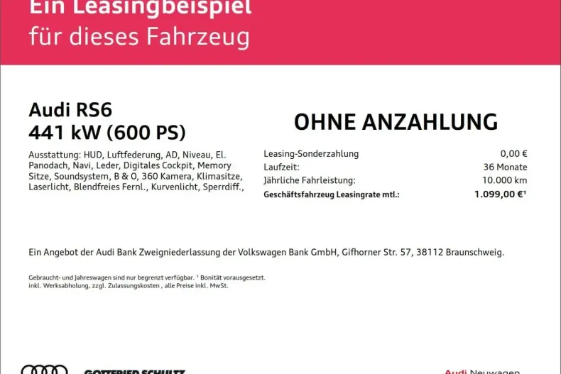 Audi RS6 din 2024 cu 6.000 km - oferta AUD120093 - foto 2