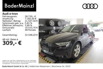 Audi e-tron din 2022 - oferta AUD120128