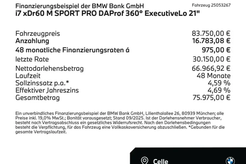 BMW i7 din 2024 cu 55.039 km - oferta BMW120221 - foto 2