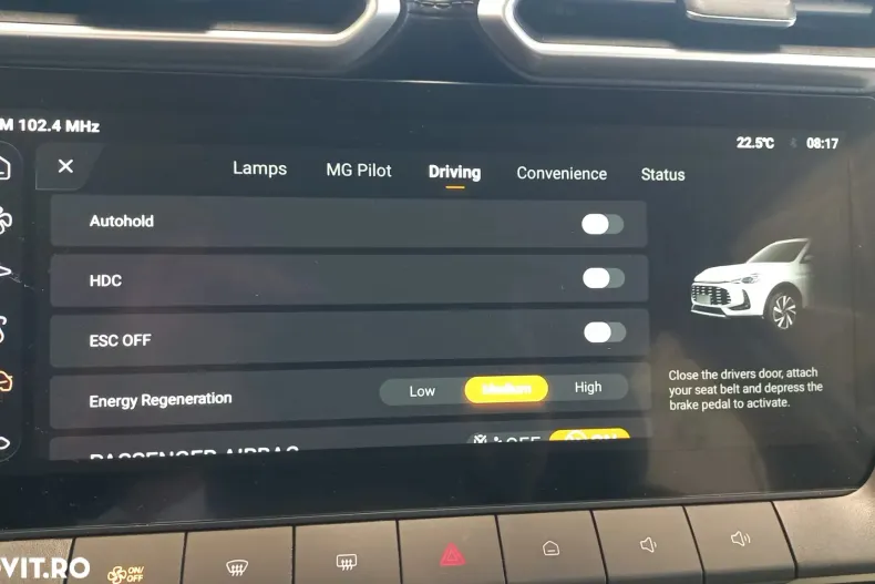 MG ZS HEV din 2024 cu 1 km - oferta MG0123439 - foto 23