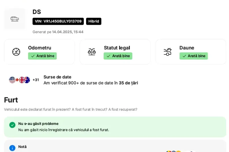 DS Automobiles DS 7 Crossback din 2020 cu 139.600 km - oferta DSA124436 - foto 40