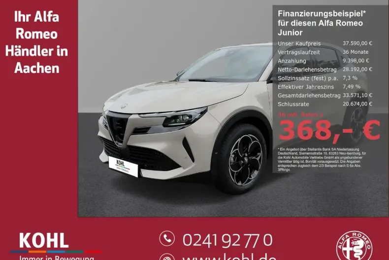 Alfa Romeo Junior din 2024 cu 1.500 km - oferta ALF124606 - foto 1
