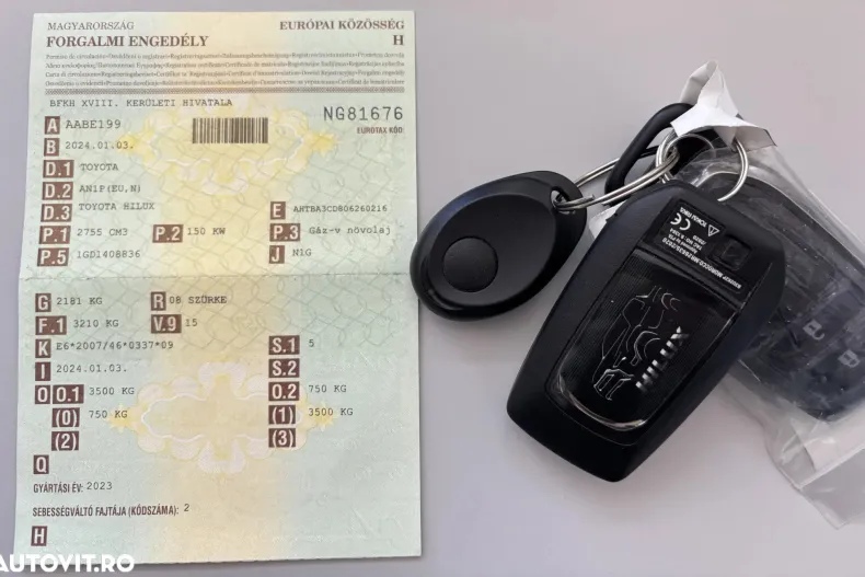 Toyota Hilux din 2024 cu 16.100 km - oferta TOY128162 - foto 31