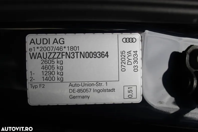 Audi A6 din 2025 cu 1.478 km - oferta AUD129523 - foto 40