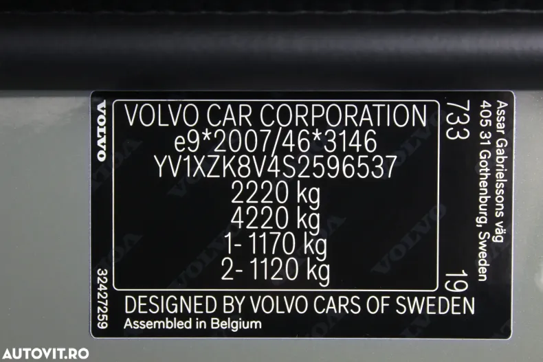 Volvo XC40 din 2025 cu 500 km - oferta VOL129540 - foto 6