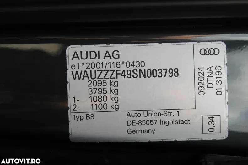 Audi A4 din 2024 cu 18.108 km - oferta AUD129564 - foto 40
