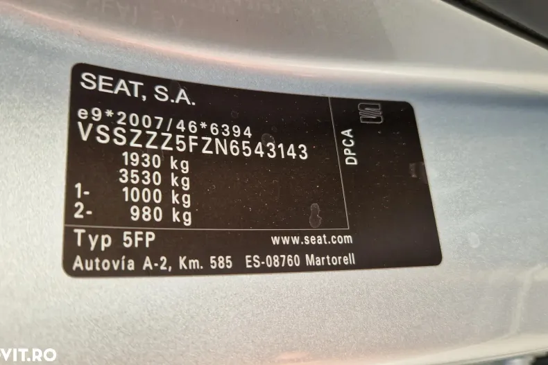 Seat Ateca din 2022 cu 51.725 km - oferta SEA129643 - foto 24