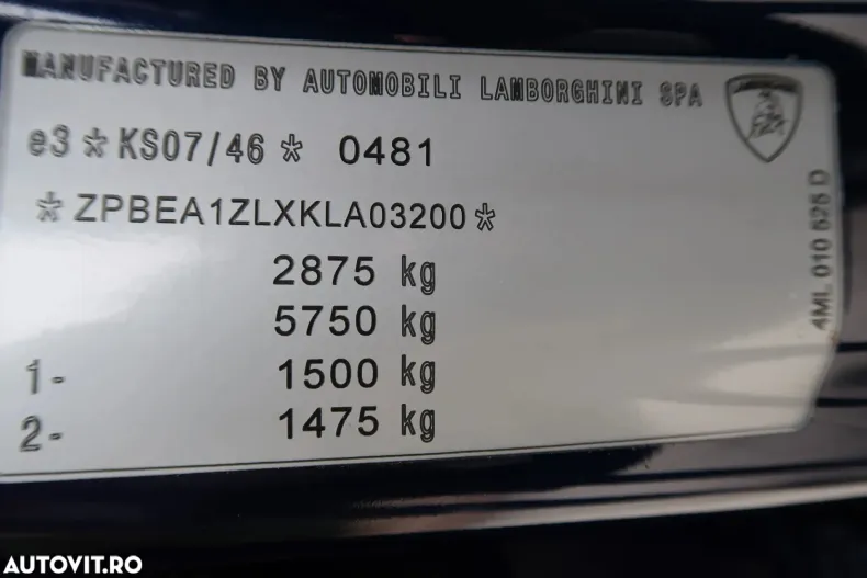 Lamborghini Urus din 2019 cu 56.150 km - oferta LAM131503 - foto 35