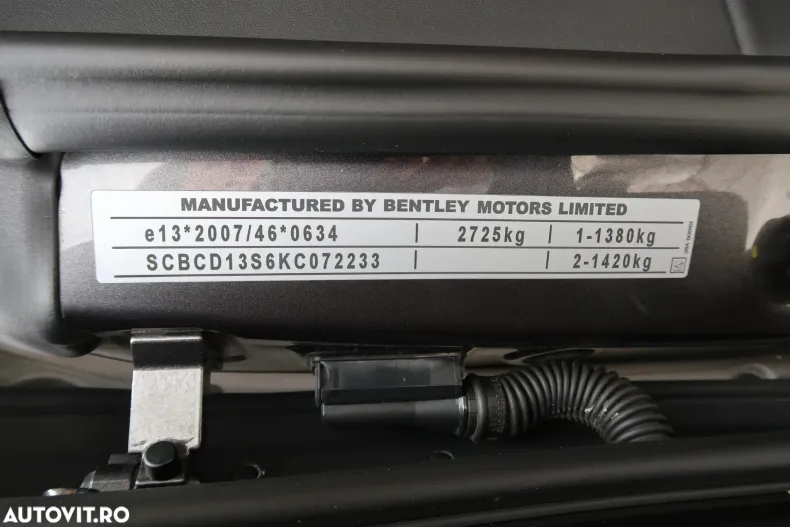Bentley Continental din 2019 cu 22.700 km - oferta BEN131516 - foto 35