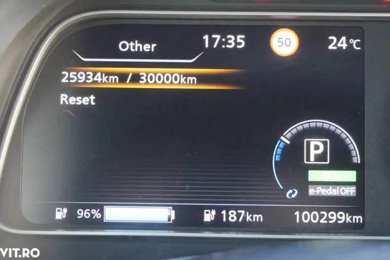 Nissan Leaf din 2019 cu 100.299 km - oferta NIS133607 - foto 28