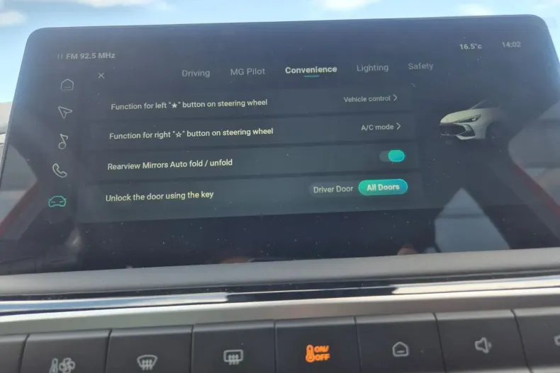 MG MG3 din 2024 cu 879 km - oferta MG0134245 - foto 14