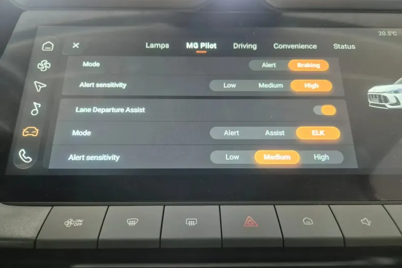 MG ZS HEV din 2024 cu 10 km - oferta MG0134246 - foto 23