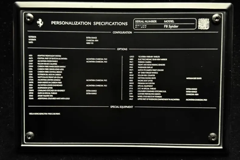 Ferrari F8 din 2021 cu 6.180 km - oferta FER135328 - foto 5