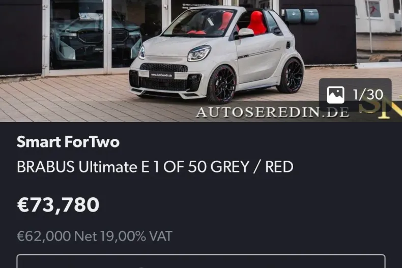 Smart ForTwo din 2021 cu 9.900 km - oferta SMA135956 - foto 19