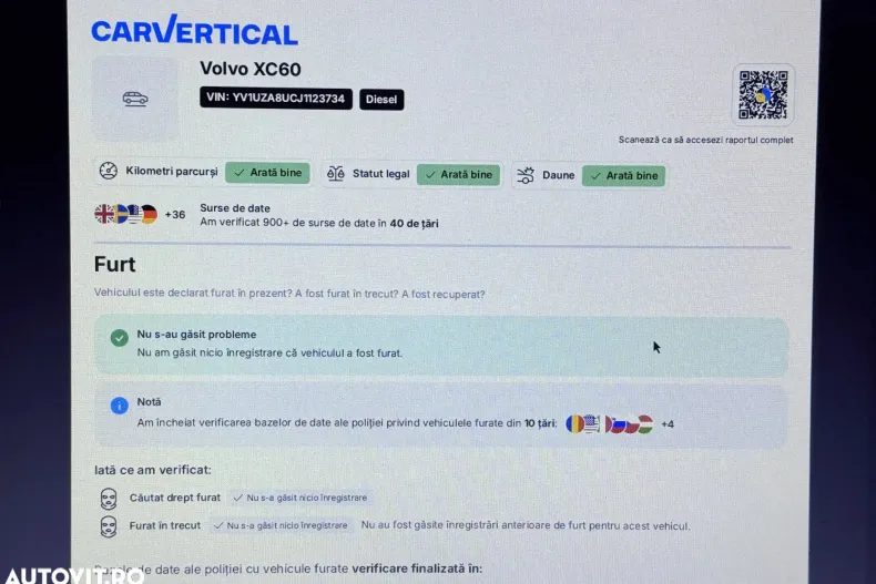 Volvo XC60 din 2019 cu 158.000 km - oferta VOL139372 - foto 40