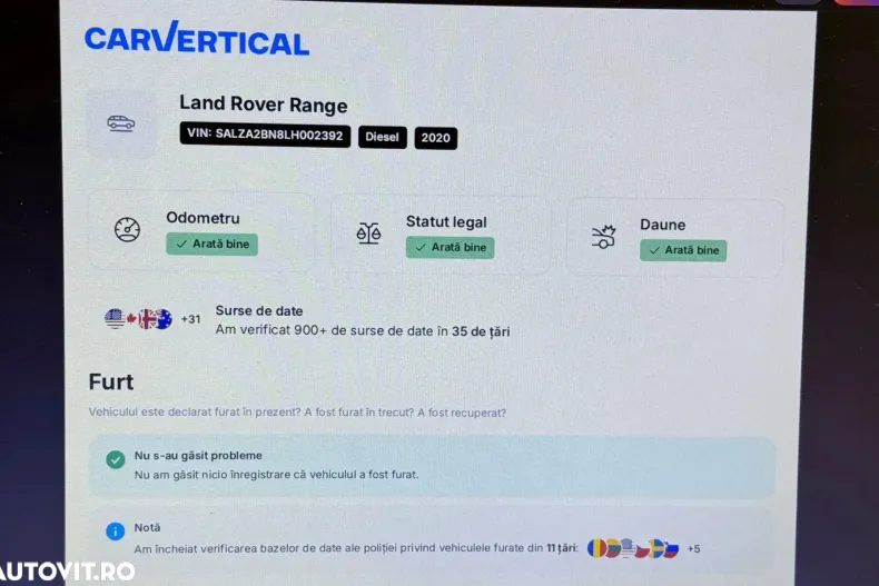 Land Rover Range Rover Evoque din 2020 cu 128.000 km - oferta LAN139374 - foto 38