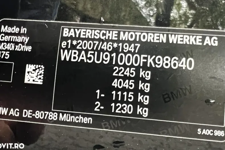 BMW M3 din 2021 cu 101.477 km - oferta BMW139511 - foto 9