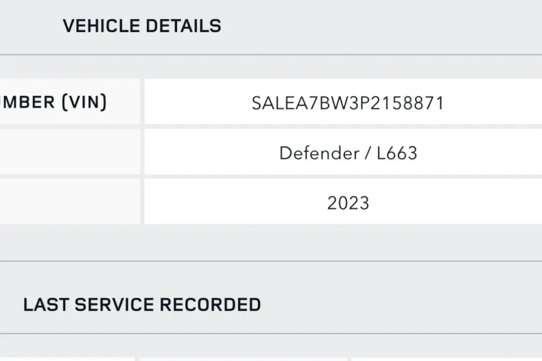 Land Rover Defender din 2023 cu 44.000 km - oferta LAN141533 - foto 8