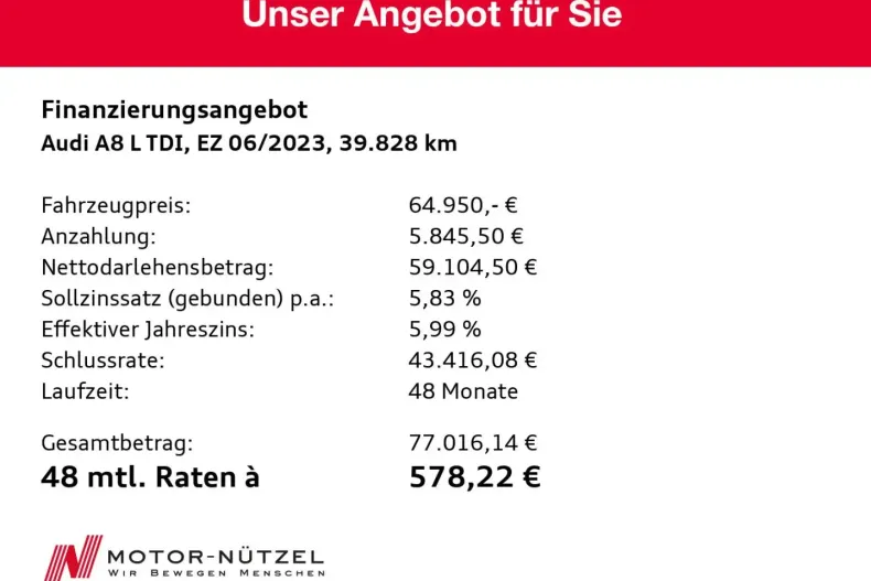 Audi A8 din 2023 cu 39.828 km - oferta AUD142975 - foto 18