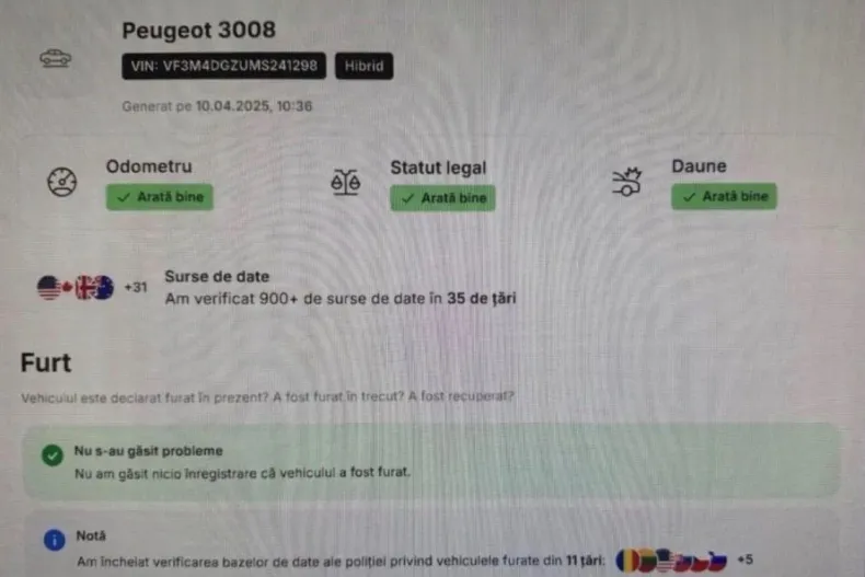 Peugeot 3008 din 2022 cu 170.000 km - oferta PEU143959 - foto 22
