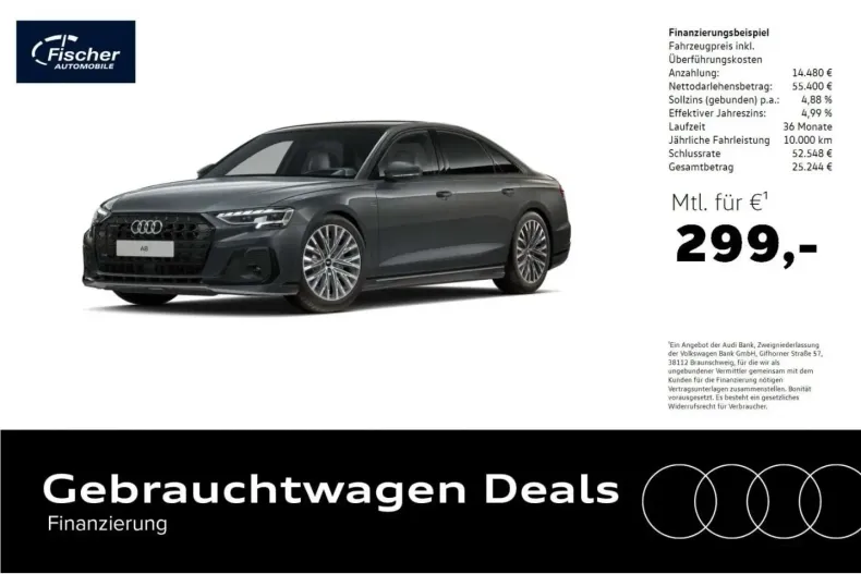Audi A8 din 2024 cu 27.050 km - oferta AUD144375 - foto 1