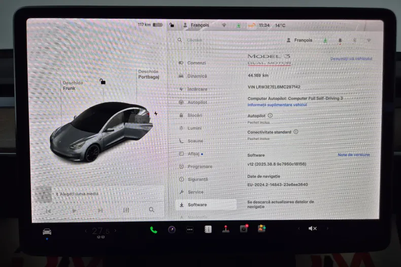 Tesla Model 3 din 2021 cu 44.500 km - oferta TES144544 - foto 18